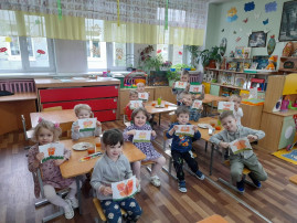 Монотипия в детском саду Монотипия в детском саду.